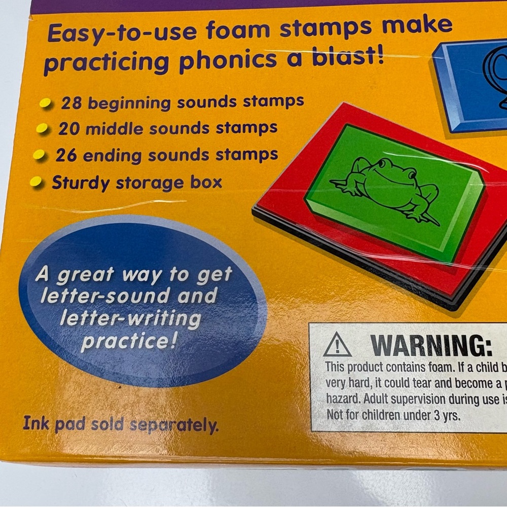 Lakeshore fill in the blanks phonics stamps set - Picture 3 of 9